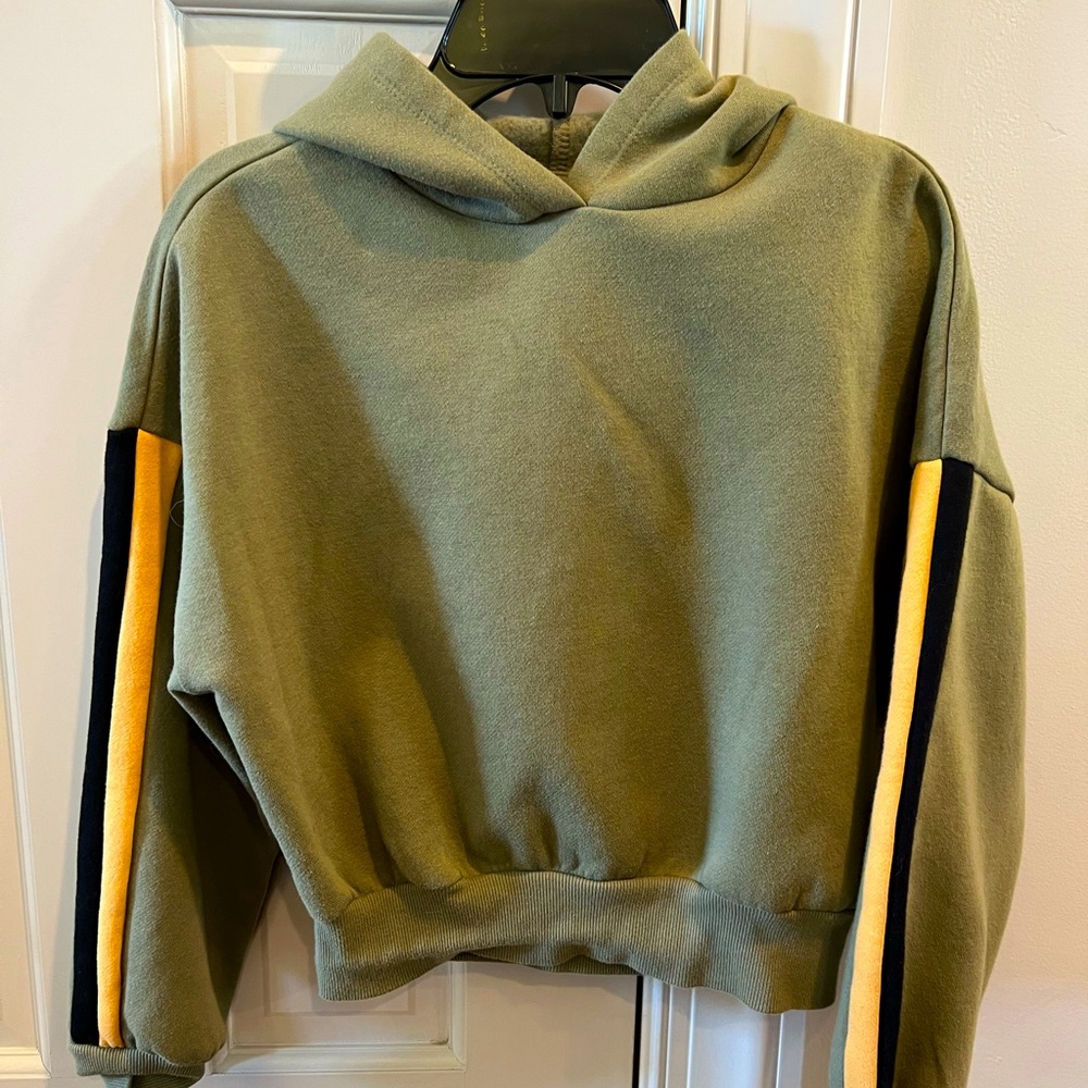 Habitual olive green hoodie size 10 New